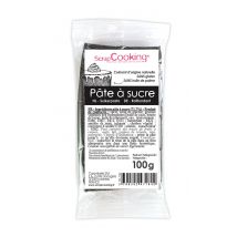 Pâte À Sucre Scrapcooking - Noir - 100 G - Scrapcooking