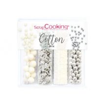 Décorations En Sucre Scrapcooking - Mix Cotton - 61 G - Scrapcooking