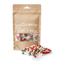 Lot De Décorations En Sucre Scrapcooking - Mix 3d Noël - 46 G - Scrapcooking