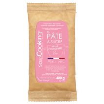 Pâte À Sucre Spéciale Couverture Scrapcooking - Rose - 400 G - Scrapcooking