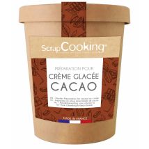 Préparation Pour Crème Glacée Cacao Scrapcooking - 220 G - Scrapcooking