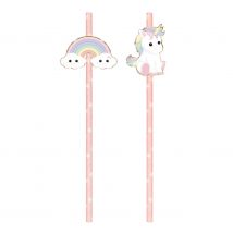 Lot De 8 Pailles - Licorne - Tim & Puce Factory