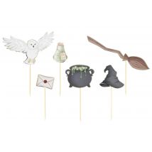 Set De 6 Decorations Apprenti Sorcier Pour Gateaux - Tim & Puce Factory