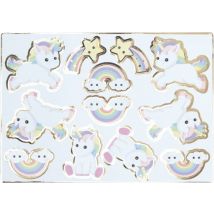 Lot De 25 Stickers Baby Licorne - Tim & Puce Factory