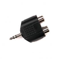 Adaptateur 2x Rca Femelle / 3,5mm Stéréo - Shiver