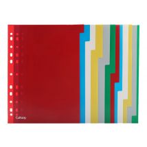 Lot De 12 Intercalaires A4 - Polypropylène - Cultura