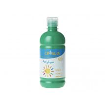 Acrylique Brillant - 500 Ml - Vert Foncé - Créalia enfants