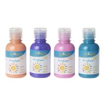 Set De 4 Pots De Peinture Acrylique – 150ml – Féérique - Créalia - Crealia enfants