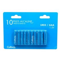 Piles Lr03 (aaa) X 10 - Cultura