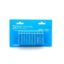 Piles Lr03 (aaa) X 20 - Cultura