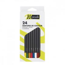 Set De 24 Crayons De Couleur Ronds - Monali