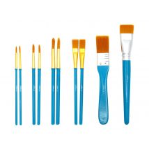 Set De 10 Pinceaux Synthétiques Créalia - Crealia enfants