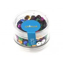 Assortiment De Sequins Bombés - Boîte De 10 Grammes - Créalia