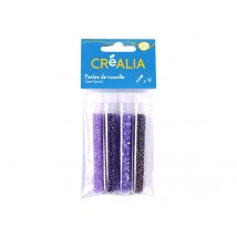 4 Tubes De Perles De Rocaille Tons Violets - Créalia - Créalia enfants