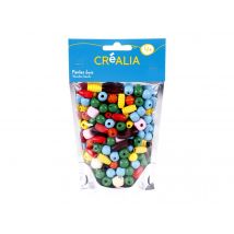Sachet De Perles Multicolores En Bois - Créalia - Crealia enfants