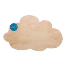 Plaque « Nuage» En Bois Créalia
