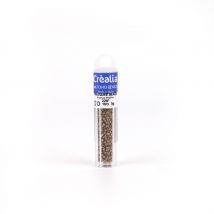 Perles Toho 11/0 - Tube De 3 G - Color 221f Bronze Matte Bronze - Créalia