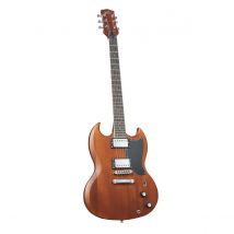 Ges-80 - Guitare Électrique - Dark Brown - Shiver