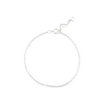 Bracelet Maille Forcat Fine Créalia - Argenté