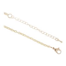 Collier Sautoir Maille Forcat Large Créalia - Doré