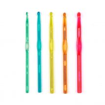 Lot De 5 Crochets Plastique Créalia