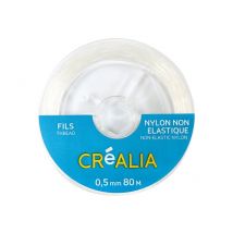 Fil Nylon 0,5 Mm X 80 M Créalia - Transparent