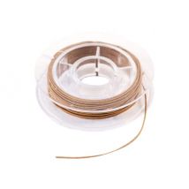 Fil Élastique Tissé Gainé 0.5 Mm X 4 M - Créalia - Beige