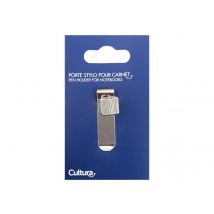 Porte-stylo Top Pour Carnet - Argent - Cultura