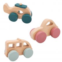 Véhicule À Pousser En Bois - Cultura