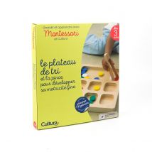Le Plateau De Tri Montessori - Montessori et Cultura