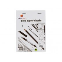 Bloc De Papier À Dessin A6 - 80 Feuilles - 90 G/m² - Monali