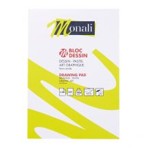 Bloc Dessin 30 Feuilles A4 - Monali