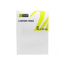 Carton Toilé 8p - 46x33cm - Monali