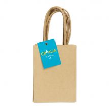 Lot De 6 Sacs Marron En Papier Avec Anses - Créalia