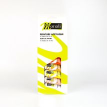 Set De Peinture Acrylique - 10 X 20 Ml - Monali