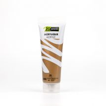 Tube De 120 Ml De Peinture Acrylique Monali - Or