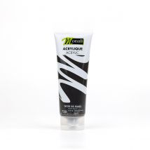 Peinture Acrylique Monali - 120 Ml - Noir De Mars