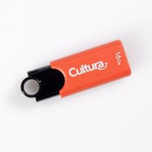 Clé Usb 2.0 - Rétractable - 16 Go - Cultura