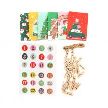 Calendrier De L'Avent Diy Pour Enfant - Créalia - Crealia enfants