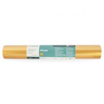Feuille Vinyle Permanent - Or - 30 X 120 Cm - Créalia Scrapbooking