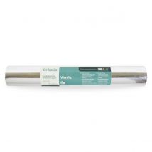 Feuille De Vinyle Permanent - Argent - 30 X 120 Cm - Créalia