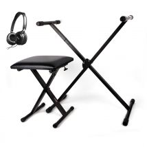 Pack Accessoires Pour Clavier - Casque, Siège Et Stand - Shiver