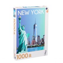 Puzzle 1000 Pièces - New York Par Caroline Lhote - Cultura