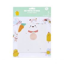 Set De Pantins En Papier Pâques - Créalia - Créalia enfants
