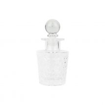 Petit Flacon En Verre Relief Diamant 4,3 X 14 Cm - Créalia