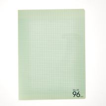 Cahier Vert Pastel - 24 X 32 Cm - 96 Pages - Cultura