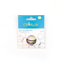 Lot De 10 Porte-clefs En Métal - Créalia enfants