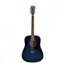 Gfs-51 - Guitare Folk - Bleue - Shiver