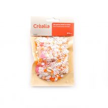 Perles Heishi Ø6mm Et Tubes - Corail - Créalia