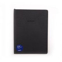 Carnet A4 -ligné - 192 Pages - Noir - Cultura